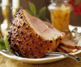 Weihnachtlicher Schinkenbraten