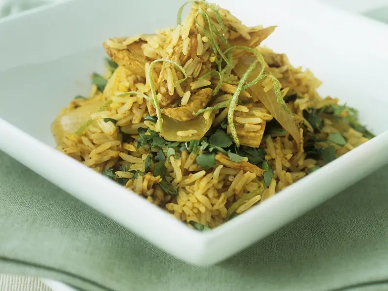 Biryani mit Geflügel