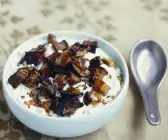 Raita mit Auberginen und Honig