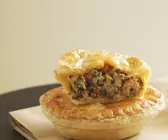 Mini-Pie mit Krabben und Garnelen