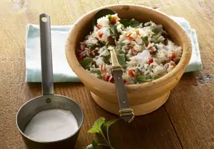 Reissalat mit südafrikanische Art