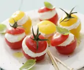 Gefüllte Cherrytomaten mit Frischkäse