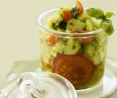 Marinierte Tomaten mit Olivenöl