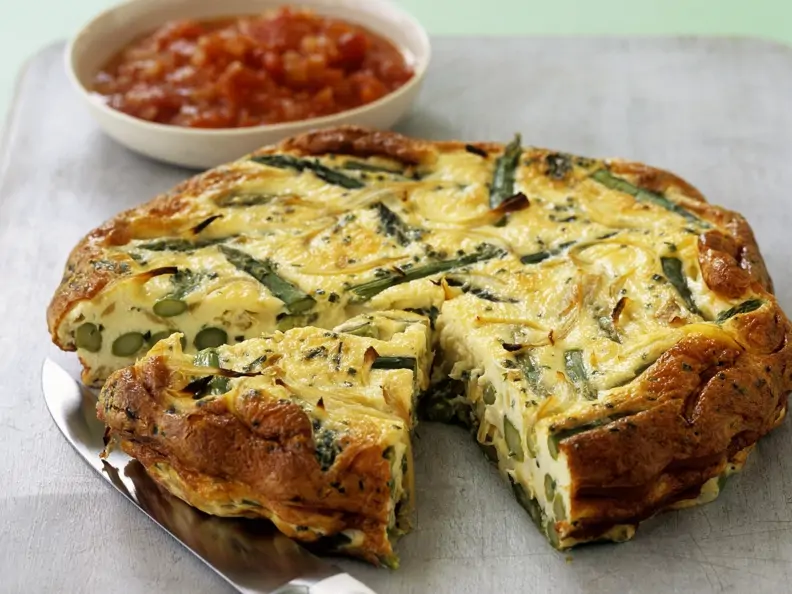 Spargelkuchen