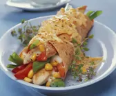 Wraps mit Hähnchen