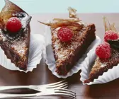 Schokoladenkuchen auf italienische Art