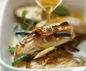 Hähnchenbrust mit Zitrone und Gewürzvinaigrette