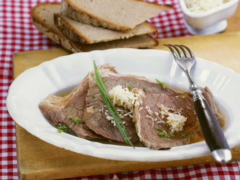 Tafelspitz mit Meerrettich