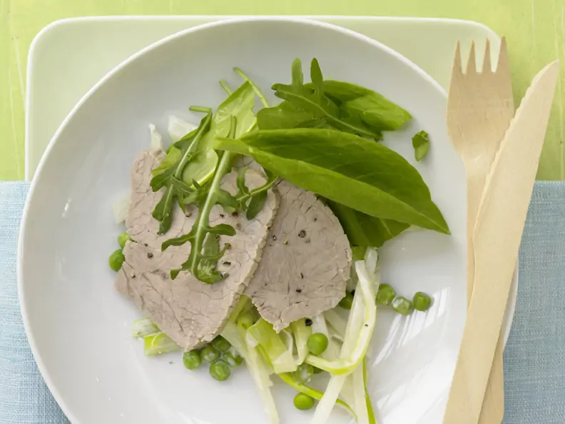 Gekochter Tafelspiz mit Sauerampfer