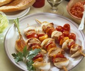 Schaschlik-Gemüse-Spieße
