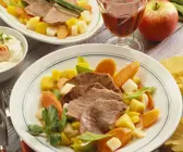 Tellerfleisch mit Suppengemüse