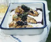 Hühnchenfilet mit Blaubeeren