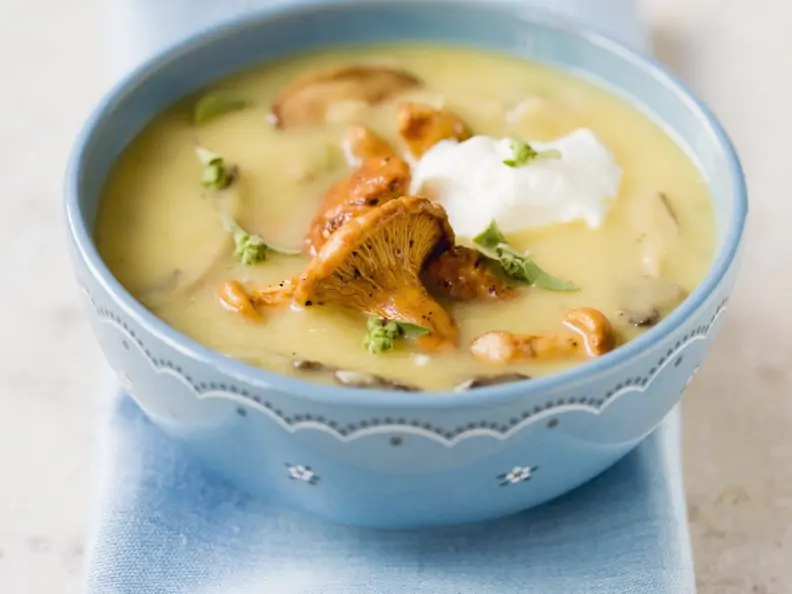 Kartoffel-Pilz-Suppe