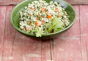 Bulgursalat auf libanesische Art