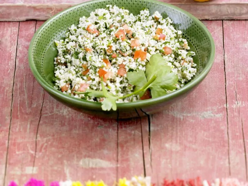 Bulgursalat auf libanesische Art