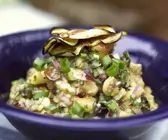 Auberginensalat auf marokkanische Art