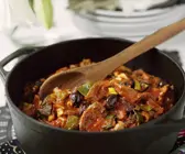 Rindderragout mit Tomaten und Gemüse