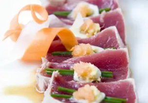 Sashimi vom Thunfisch