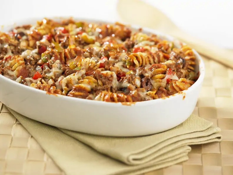 Hack-Nudel-Gratin