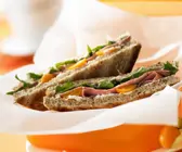 Sandwich mit Roastbeef