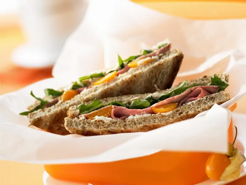 Sandwich mit Roastbeef