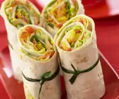 Knackige Gemüse-Wraps