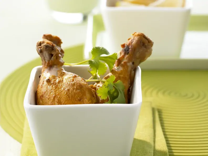 Hähnchen in Tandoori-Marinade