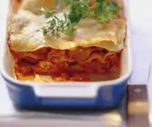 Lasagne mit Hähnchenbolognese