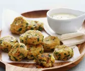 Lachsfrikadellen mit Remoulade