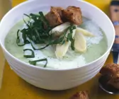 Spargel-Bärlauch-Suppe