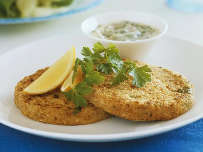 Thunfischfrikadellen mit Remoulade
