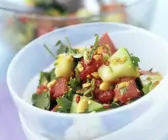 Thailändischer Melonensalat