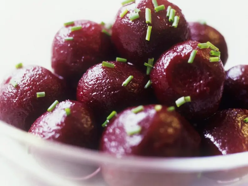Rote Beten-Salat mit Schnittlauch