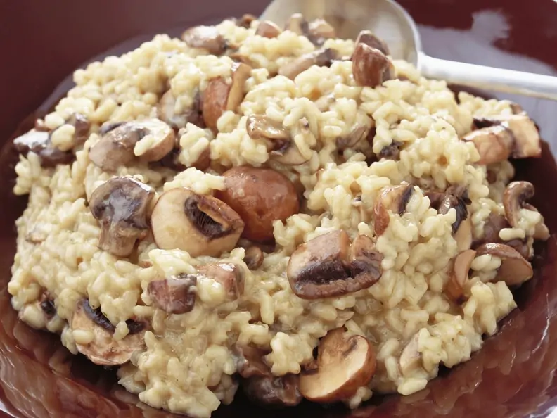Risotto mit Pilzen