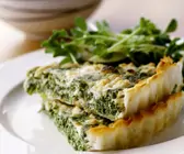 Pikanter Spinat-Feta-Kuchen