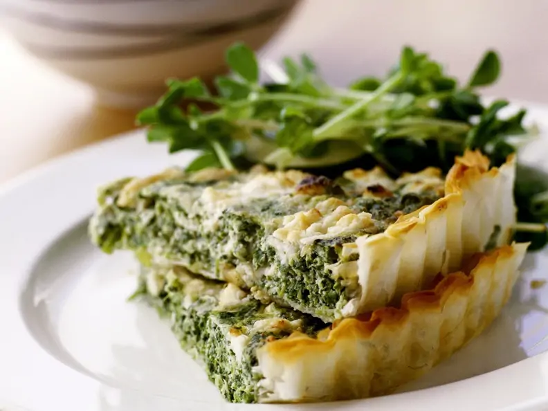 Pikanter Spinat-Feta-Kuchen