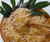 Sauerkraut mit Karotten