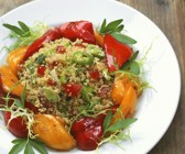 Pikanter Paprika-Couscous