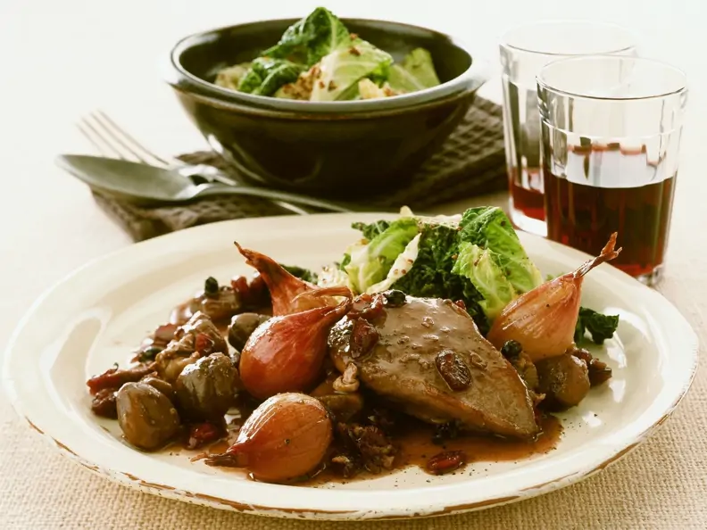 Fasanenfilet mit Maroni