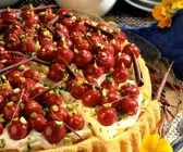 Kirschkuchen mit Mascarponecreme