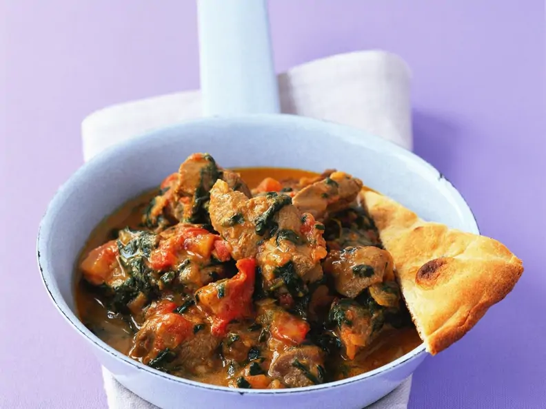 Spinat-Lammcurry