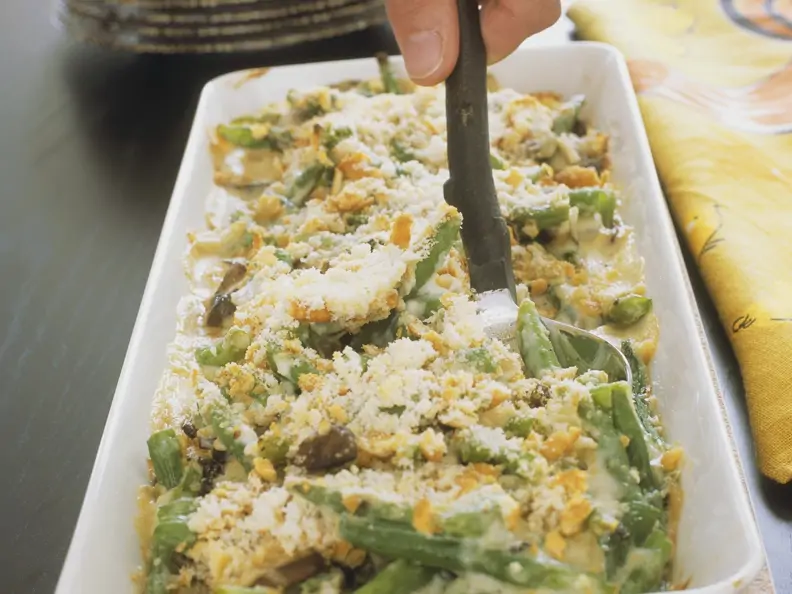 Grüne Bohnen-Gratin