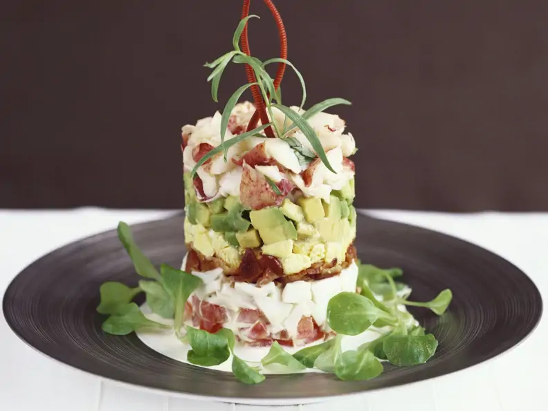 Shrimpssalat mit Avocado