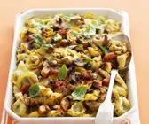 Tortellini-Pilz-Gratin