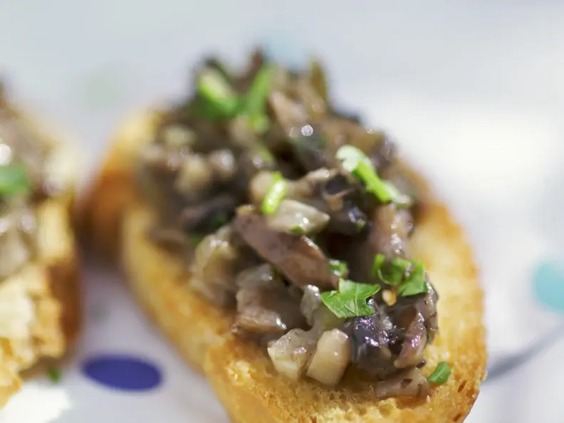 Pilz-Bruschetta