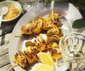 Hähnchen-Grillspieße