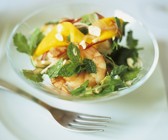 Garnelen-Mango-Salat