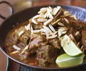 Rindfleisch-Curry mit Mandeln