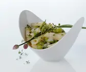 Pasta mit Saubohnen und Ricotta
