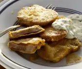 Ausgebackene Kalbszunge mit Remoulade